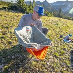 Big Agnes Insulated Cover - Mica Basin Camp Chair 2 Big Agnes Insulated Cover - Mica Basin Camp Chair -Big Agnes sales Insulated Chair Cover skyline PDP LIFESTYLE IMAGE