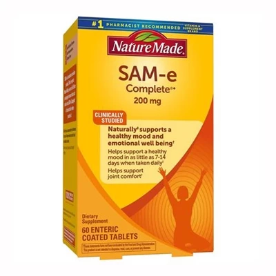 Nature Made SAMe Complete 200 mg 60 Tablets Nature Made SAMe Complete 200 Mg 60 Tablets -Big Agnes sales M01092 2T