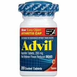 Advil® Advil Pain Reliever Fever Reducer 200 Count Coated Tablets