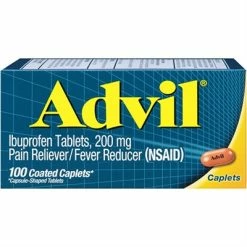 Advil® Advil Pain Reliever Fever Reducer 100 Coated Caplets