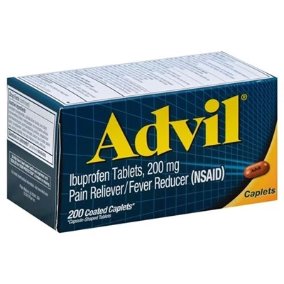 Advil Pain Reliever Fever Reducer 200 Coated Caplets Advil® Advil Pain Reliever Fever Reducer 200 Coated Caplets -Big Agnes sales M016151 2T