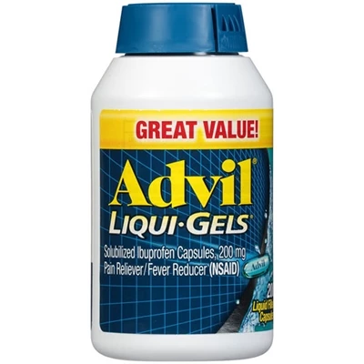 Advil LiquiGels Pain Reliever Fever Reducer 200 Count Liquid Filled Capsules Advil® Advil LiquiGels Pain Reliever Fever Reducer 200 Count Liquid Filled Capsules -Big Agnes sales M016949 2T
