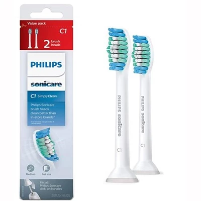 Philips Sonicare C1 Simply Clean 2 Replacement Brush Heads Philips Sonicare C1 Simply Clean 2 Replacement Brush Heads -Big Agnes sales M05315 2T