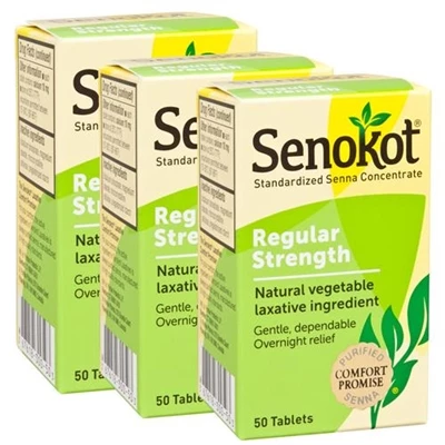 Senokot Regular Strength Laxative 50 Tablets 3 Packs Senokot Regular Strength Laxative 50 Tablets 3 Packs -Big Agnes sales M30050x3 2T