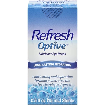 Refresh Optive Lubricant Eye Drops LongLasting Hydration 0.5oz / 15ml Refresh Optive Lubricant Eye Drops LongLasting Hydration 0.5oz / 15ml -Big Agnes sales M324015 2T