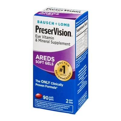 Bausch + Lomb PreserVision Areds Soft Gels 90 Softgels Bausch & Lomb Bausch + Lomb PreserVision Areds Soft Gels 90 Softgels -Big Agnes sales M53293 2T