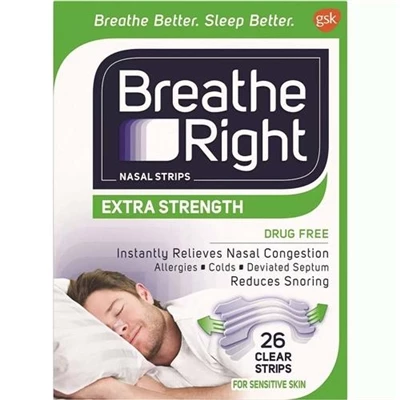 Breathe Right Extra Strength Sensitive Skin 26 Clear Strips Breathe Right Extra Strength Sensitive Skin 26 Clear Strips -Big Agnes sales M80001 2T