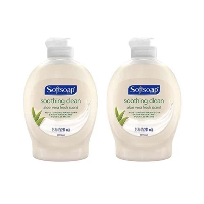 Softsoap Soothing Aloe Vera Liquid Hand Soap 7.5oz / 221ml 2 Packs Softsoap® Softsoap Soothing Aloe Vera Liquid Hand Soap 7.5oz / 221ml 2 Packs -Big Agnes sales M98659x2 2T