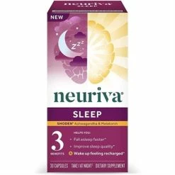 Schiff® Schiff Neuriva Sleep Support With Shoden Ashwagandha Melatonin 30 Capsules