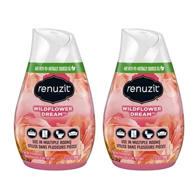 Renuzit Wildflower Dream Gel Air Freshener 2 Packs 7oz / 198g Renuzit® Renuzit Wildflower Dream Gel Air Freshener 2 Packs 7oz / 198g -Big Agnes sales M99808x2 2T